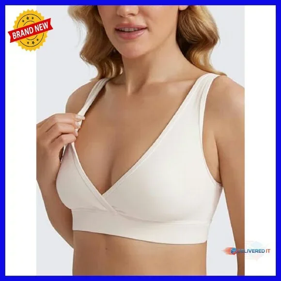 Wireless Nursing Bralette - Butterluxe Maternity Sleep Lounge Bra - Picture 6 of 6